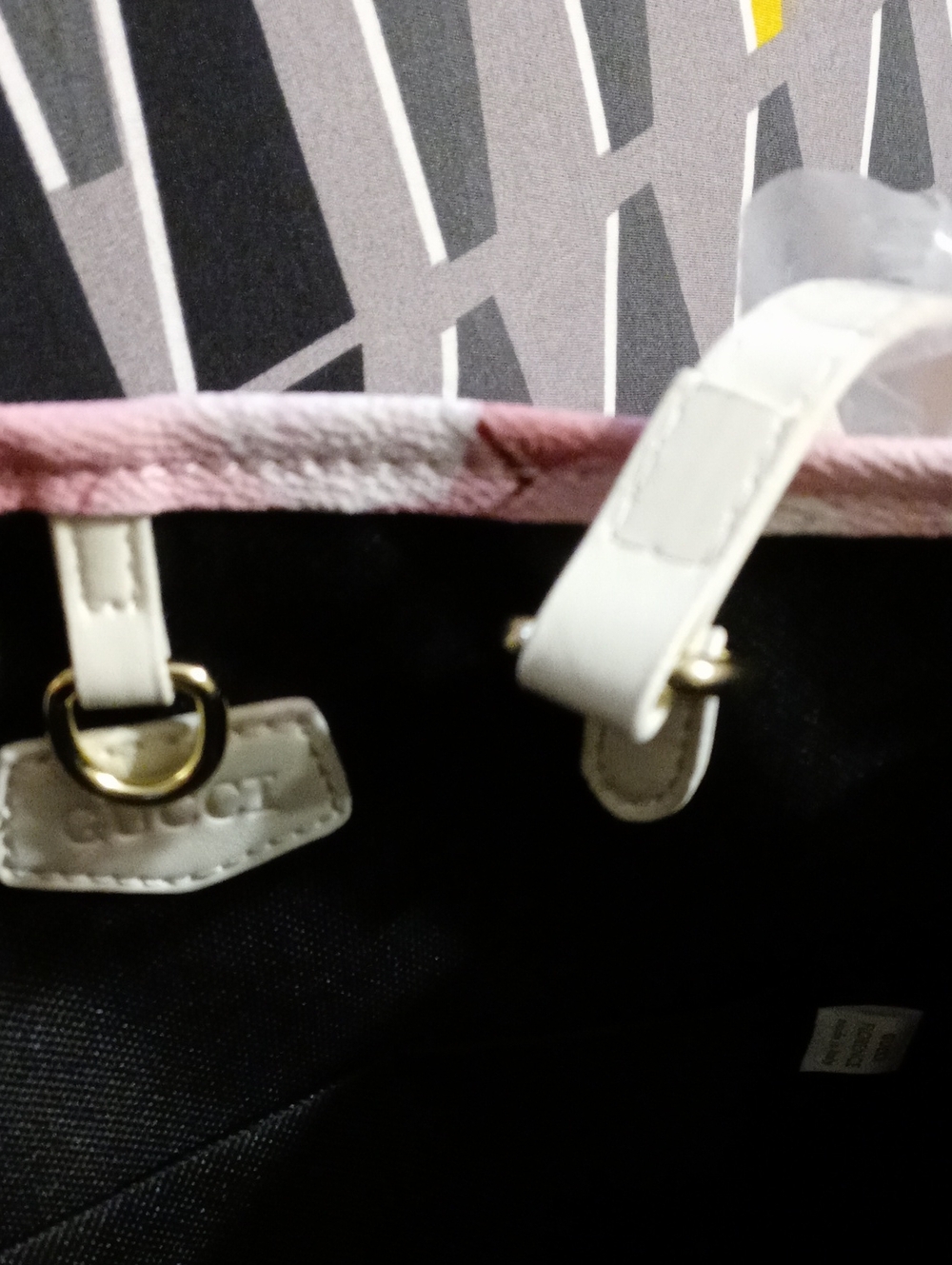 GUCCIDesigner Pink Floral Tote & Duffle Set - Picture 11 of 12